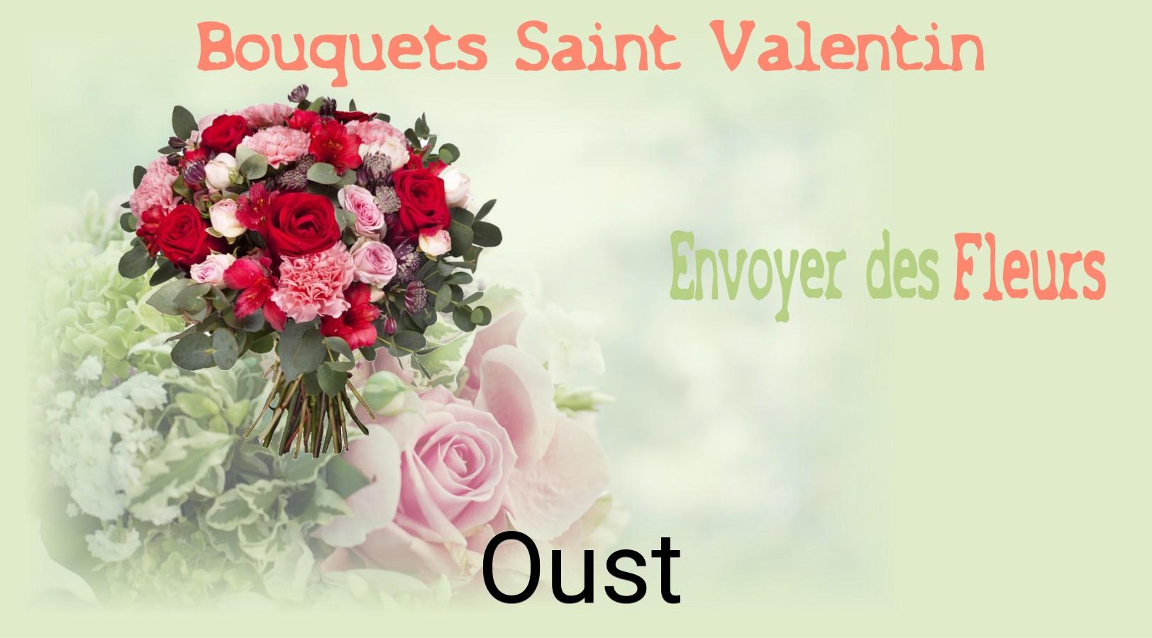 Roses de Saint-Valentin livrées à Oust